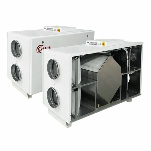 Приточно-вытяжная вентиляционная система с рекуперацией Salda RIS 2200 HW EKO 3.0