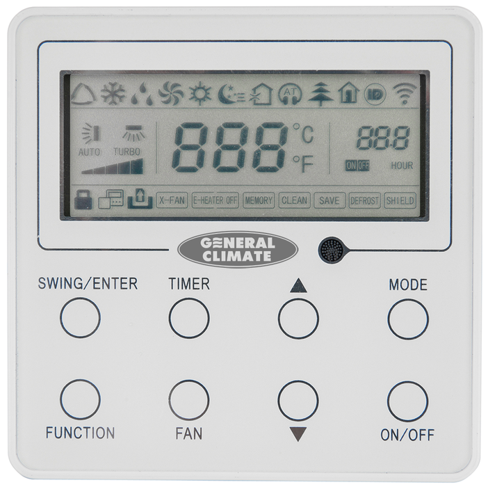 Кассетный кондиционер General Climate GC/GU-4C48HRF