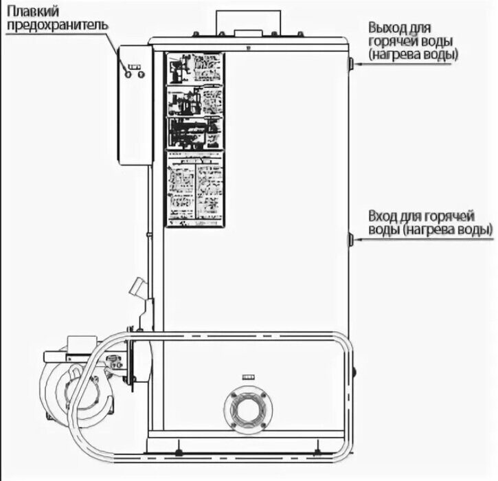 Дизельный котел Navien 1535RPD