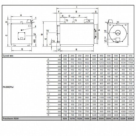 Комбинированный котел свыше Ferroli PREXTHERM RSW 401 N